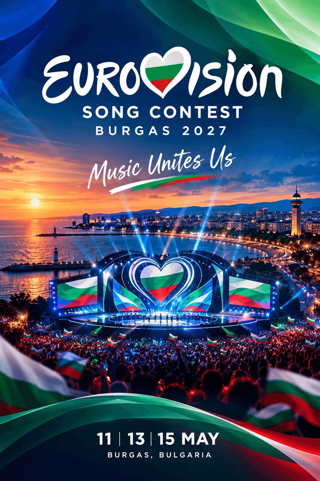 UEFA Champions League night at the stadium